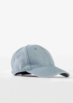bonprix Mützen, Caps & Hüte^Cap aus 100% Baumwolle hellblau denim