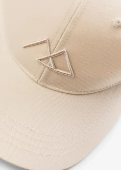 bonprix Mützen, Caps & Hüte^Cap aus 100% Baumwolle naturbeige
