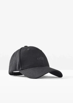 bonprix Mützen, Caps & Hüte^Cap mit Stickerei schwarz