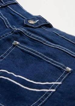 bonprix Jeans|Bekleidung·Shirts & Tops^Capri Jeans Mid Waist blue stone