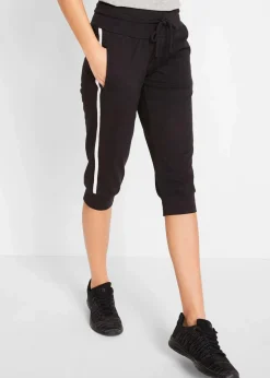 bonprix Bekleidung·Sweat|Bekleidung·Kleider^Capri-Hose schwarz