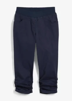 bonprix Hosen|Bekleidung·Kleider^Capri-Hose aus Baumwoll-Mix dunkelblau