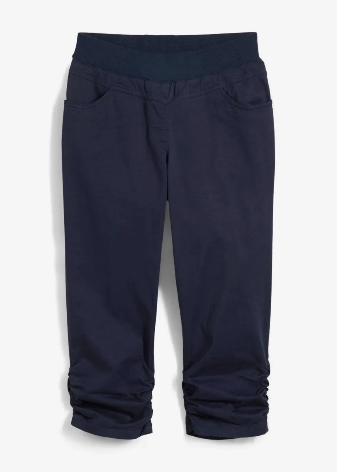 bonprix Hosen|Bekleidung·Kleider^Capri-Hose aus Baumwoll-Mix dunkelblau