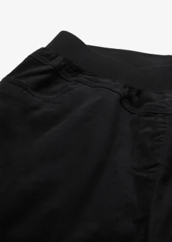 bonprix Bekleidung·Kleider|Hosen^Capri-Hose aus Baumwoll-Mix schwarz