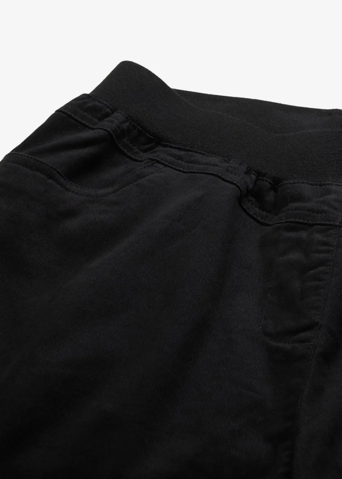 bonprix Bekleidung·Kleider|Hosen^Capri-Hose aus Baumwoll-Mix schwarz