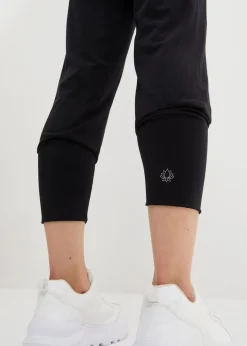 bonprix Hosen|Bekleidung·Kleider^Capri-Hose aus softem Material schwarz