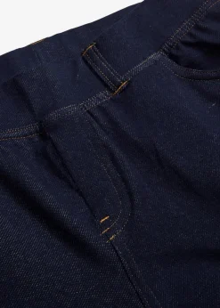 bonprix Bekleidung·Kleider|Hosen^Capri-Leggings in Jeansoptik blau