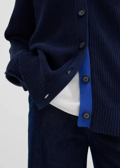 bonprix Bekleidung·Umstandsmode|Bekleidung·Jeans^Cardigan aus reiner Baumwolle dunkelblau/edelsteinblau