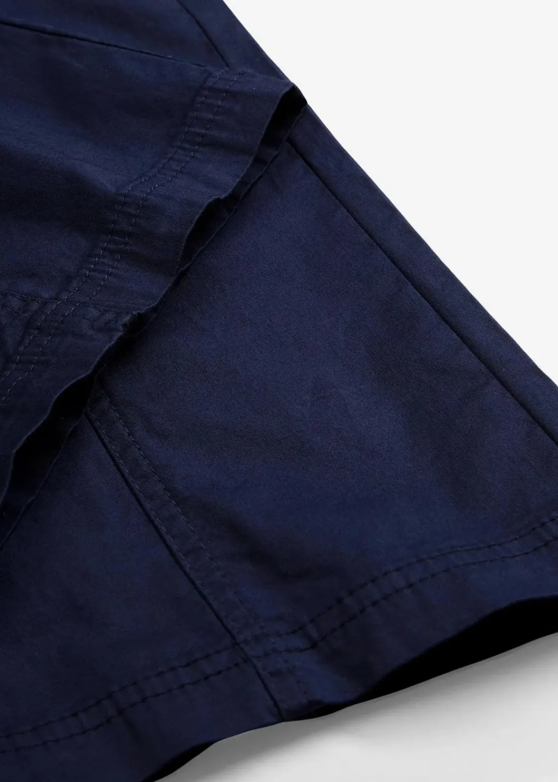 bonprix Hosen|Bekleidung·Kleider^Cargohose aus Baumwolle, Mid Waist dunkelblau