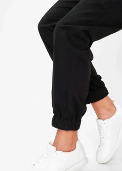 bonprix Bekleidung·Kleider|Hosen^Cargo-Hose aus Baumwolle mit Stretch schwarz
