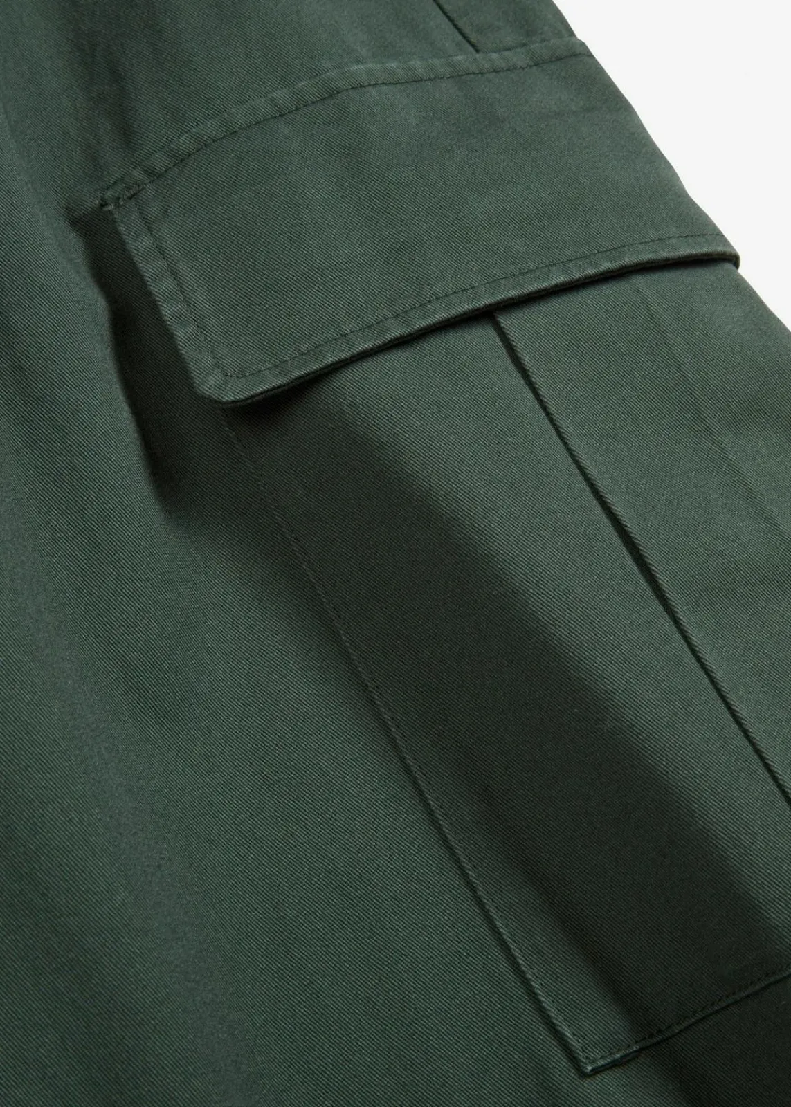 bonprix Bekleidung·Kleider|Hosen^Cargohose aus reiner Baumwolle schattengrün