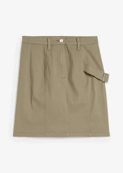 bonprix Röcke|Bekleidung·Sportbekleidung^Cargorock oliv
