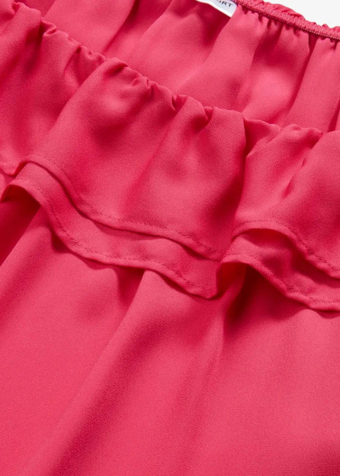 bonprix Bekleidung·Jacken & Mäntel|Blusen & Tuniken^Carmenbluse aus recyceltem Polyester dunkelpink