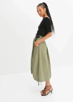 bonprix Shirts & Tops|Nachhaltigere Materialien^Carmenshirt in Viskose-Mix schwarz