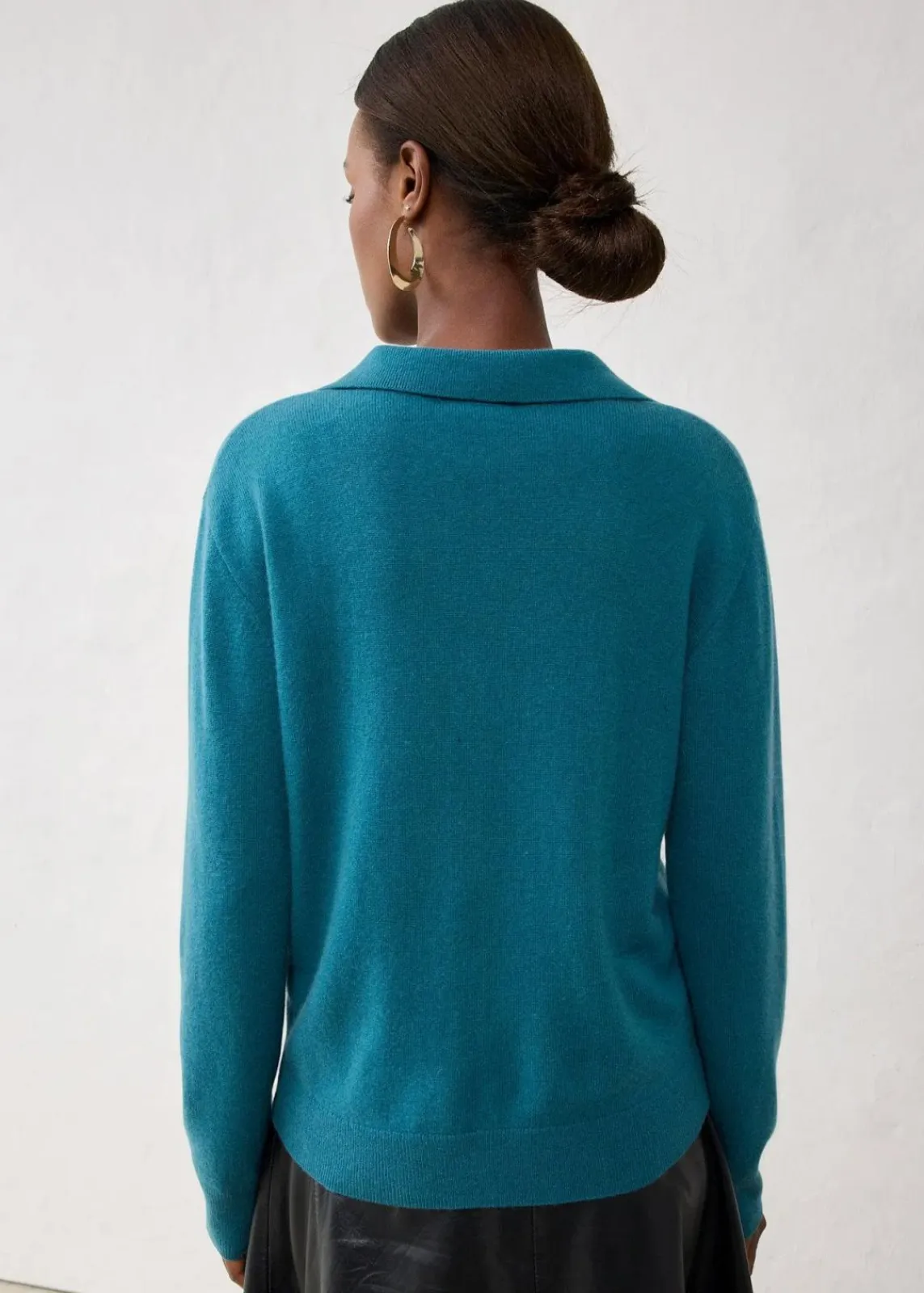 bonprix Pullover & Strickjacken|Strickmode^Cashmerepullover mit Good Cashmere Standard®-Anteil pfeffergrün