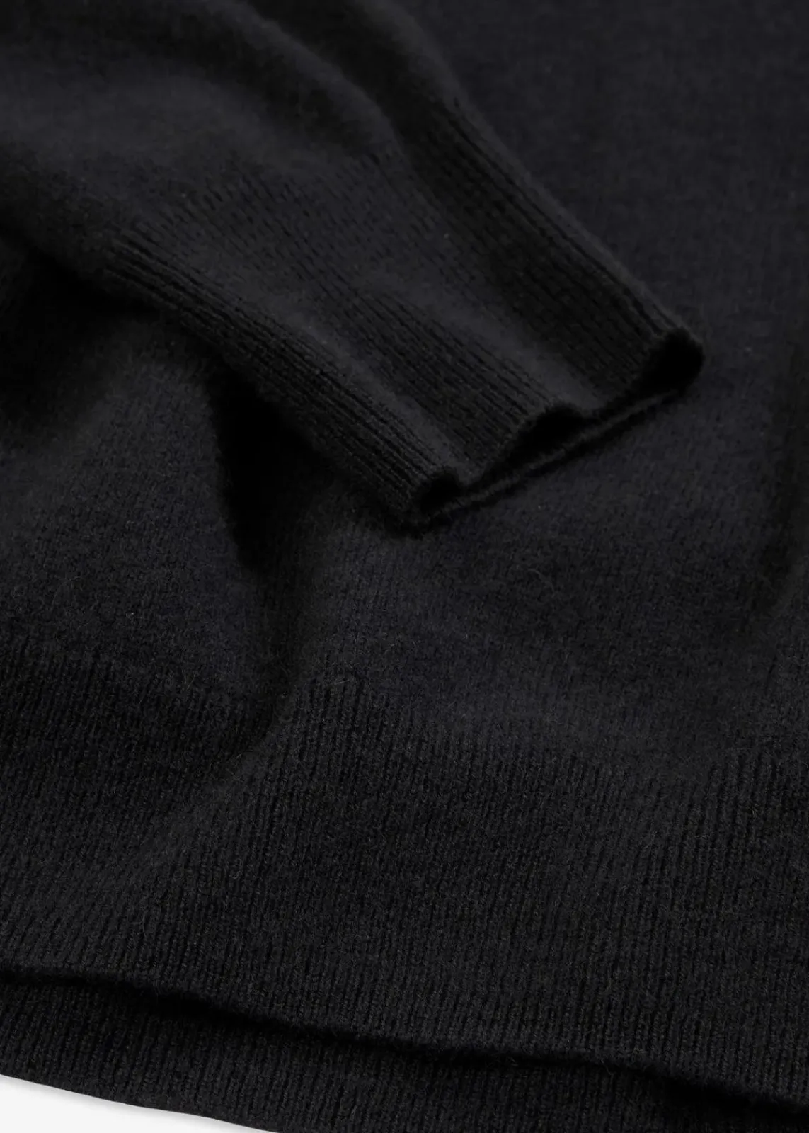 bonprix Premium|Strickmode^Cashmerepullover mit Good Cashmere Standard®-Anteil schwarz