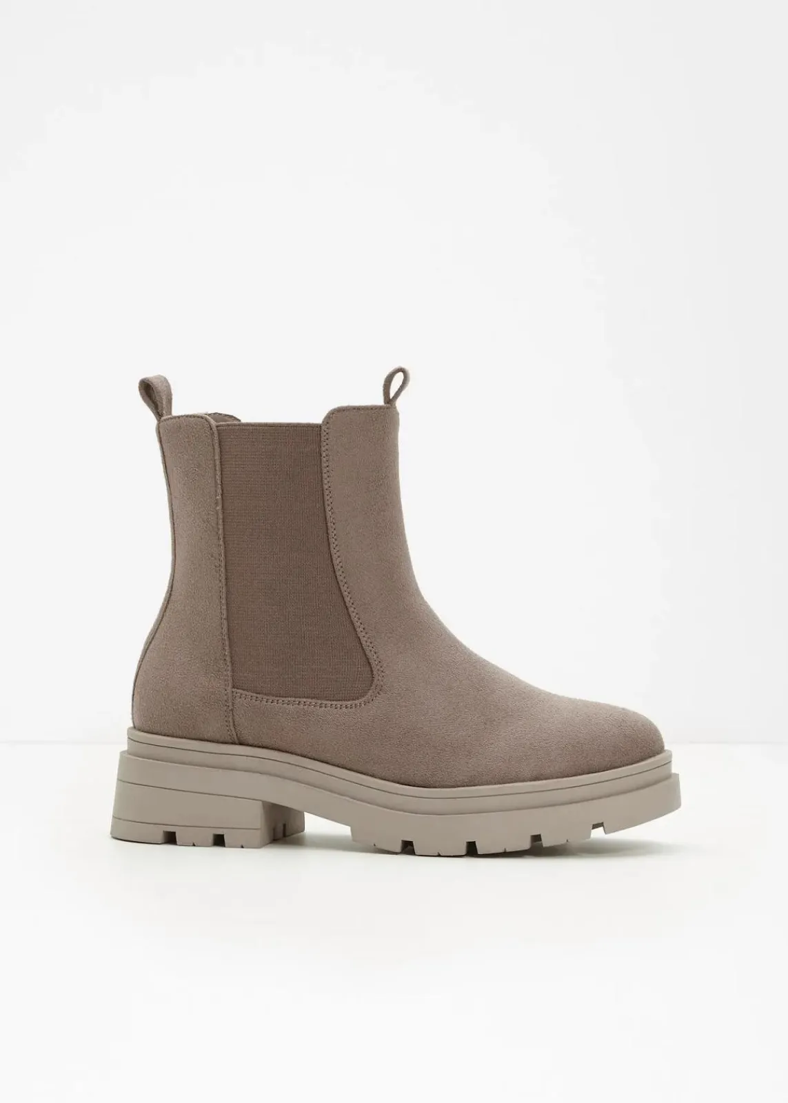 bonprix Stiefeletten|Boots^Chelsea Boot taupe