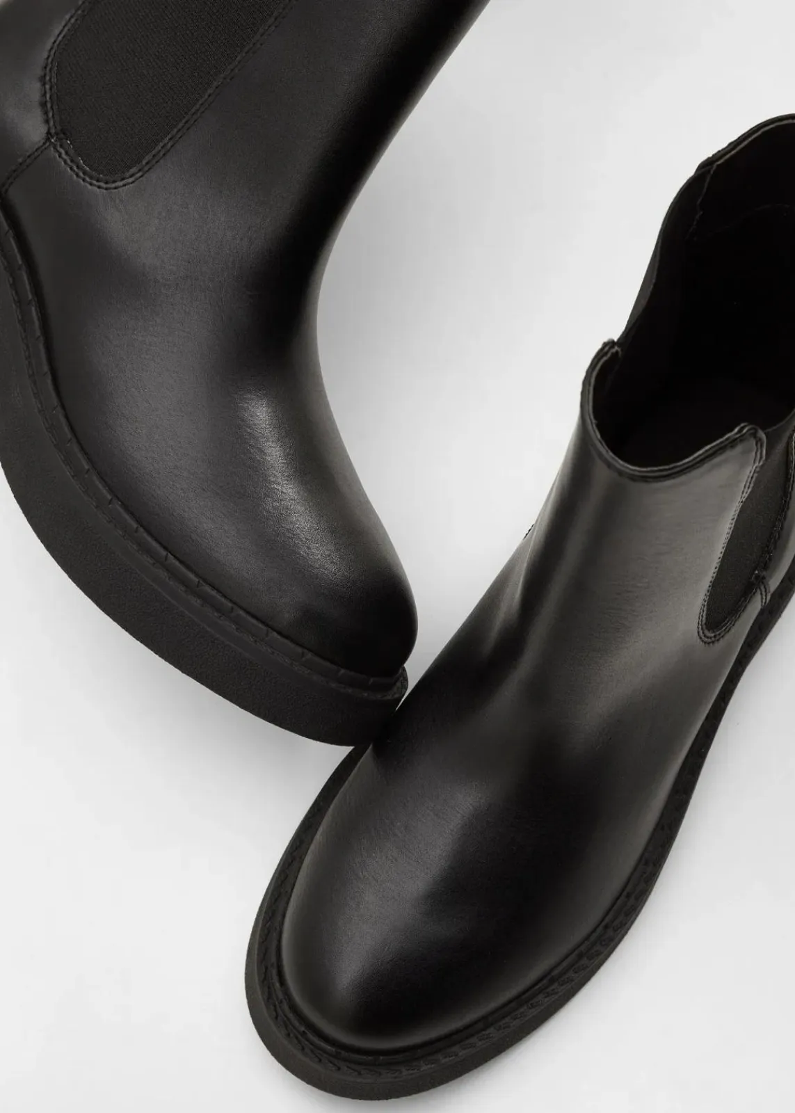 bonprix Schuhe & Accessoires In Spezialgrößen·Elastischer Schaft|Boots^Chelsea Boot schwarz
