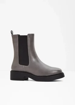 bonprix Stiefeletten|Boots^Chelsea Boot rauchgrau