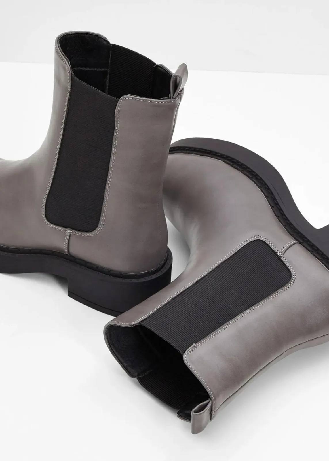 bonprix Stiefeletten|Boots^Chelsea Boot rauchgrau