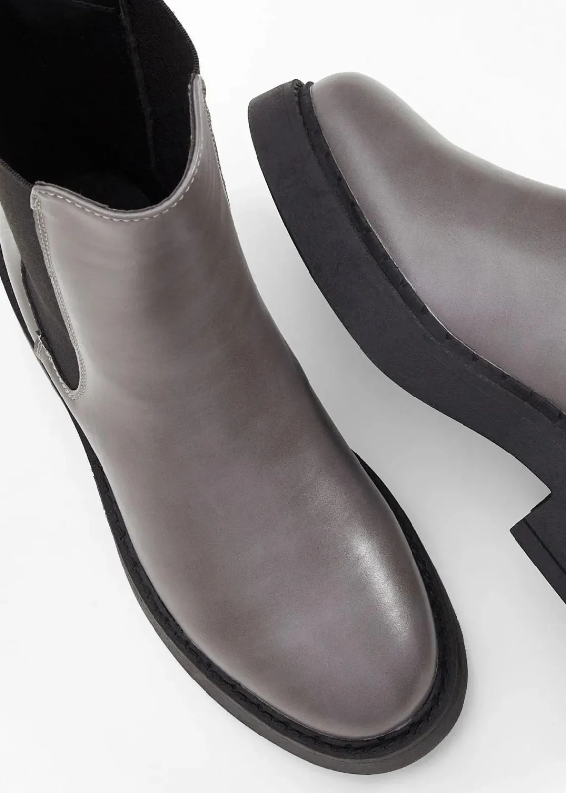 bonprix Stiefeletten|Boots^Chelsea Boot rauchgrau
