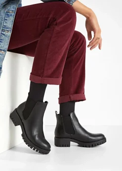 bonprix Stiefeletten|Boots^Chelsea Boot schwarz