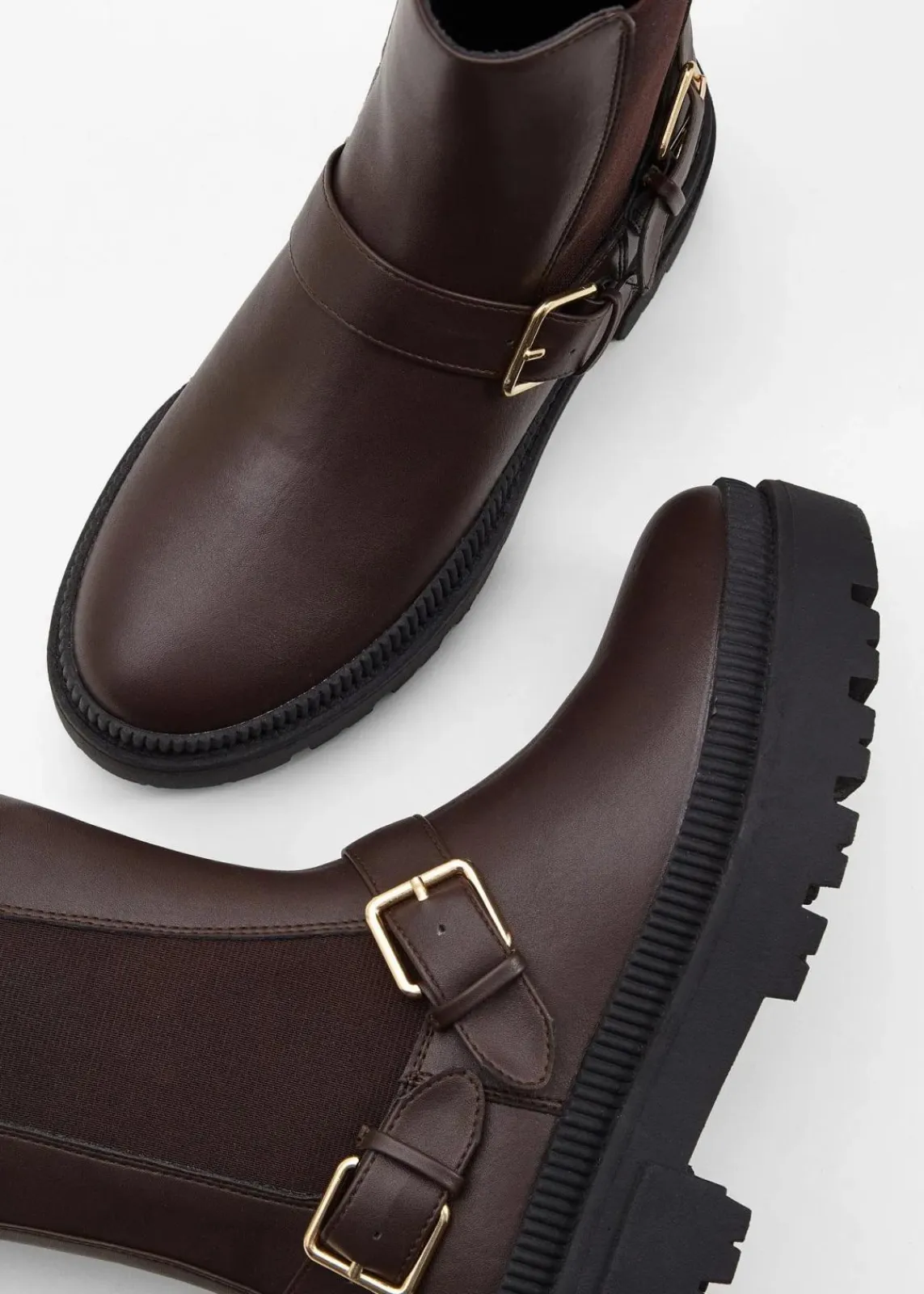 bonprix Stiefeletten|Boots^Chelsea Boot dunkelbraun