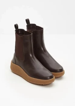 bonprix Stiefeletten|Boots^Chelsea Boot dunkelbraun