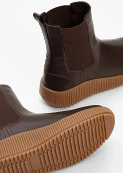 bonprix Stiefeletten|Boots^Chelsea Boot dunkelbraun