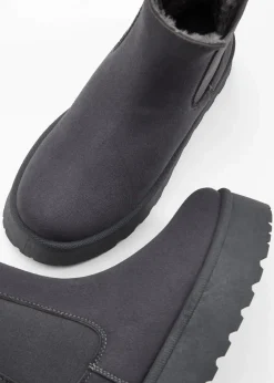 bonprix Stiefeletten|Boots^Chelsea Boot schiefergrau