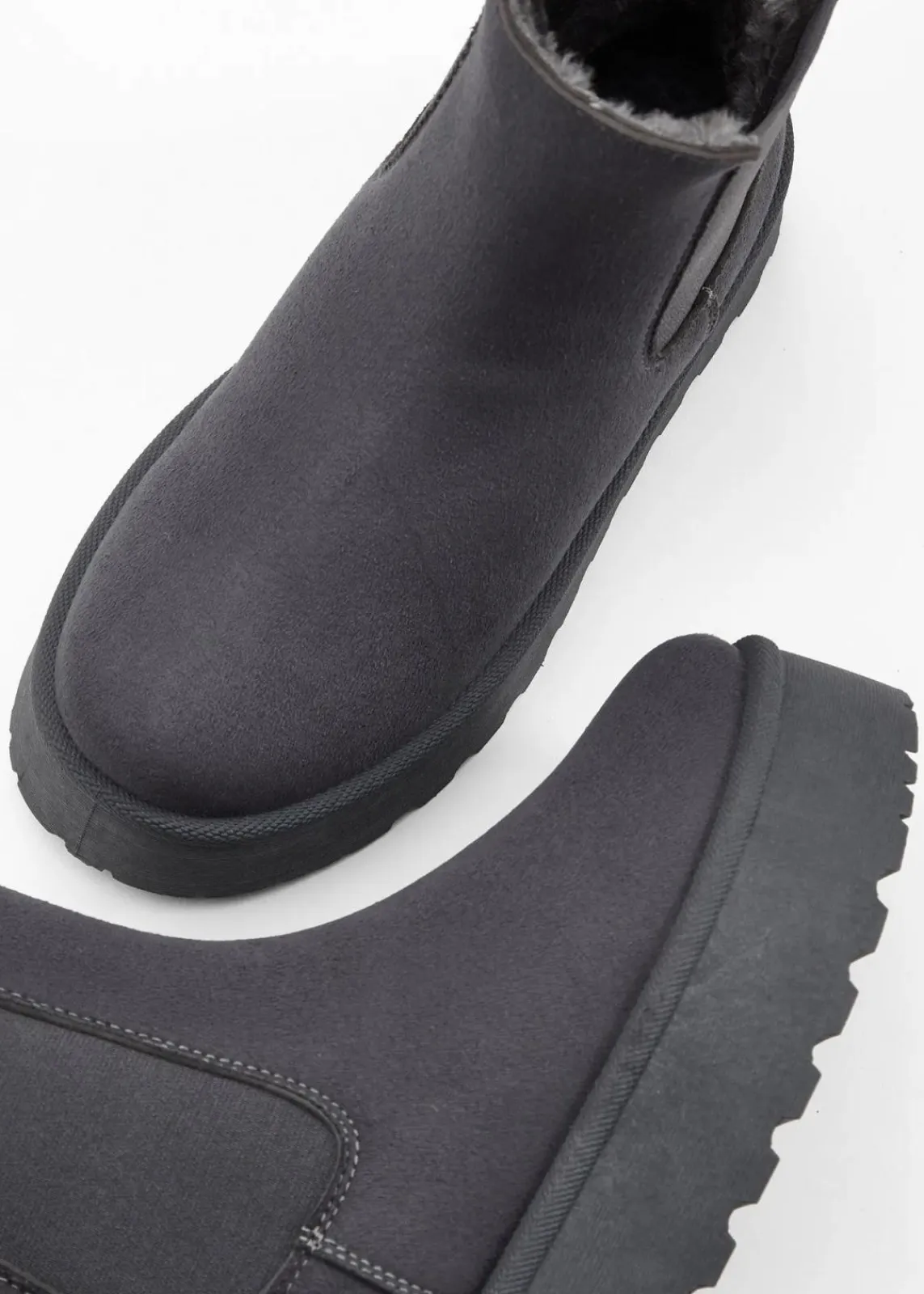 bonprix Stiefeletten|Boots^Chelsea Boot schiefergrau