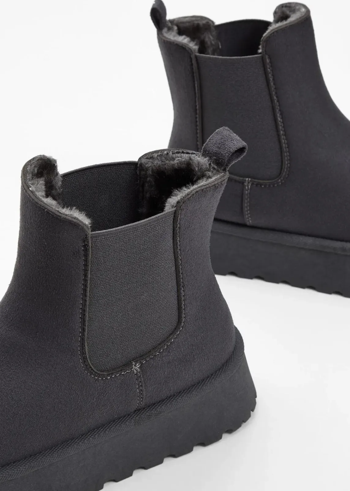 bonprix Stiefeletten|Boots^Chelsea Boot schiefergrau