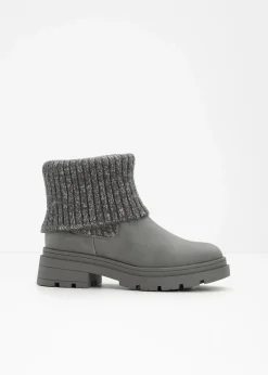 bonprix Boots|Stiefeletten^Chelsea Boot grau