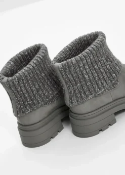 bonprix Boots|Stiefeletten^Chelsea Boot grau