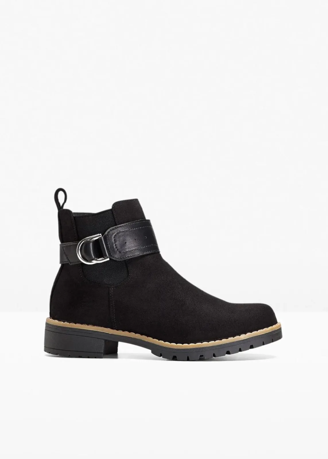 bonprix Stiefeletten|Boots^Chelsea-Boots schwarz