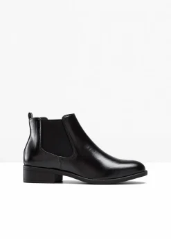 bonprix Stiefeletten|Boots^Chelsea-Boots schwarz
