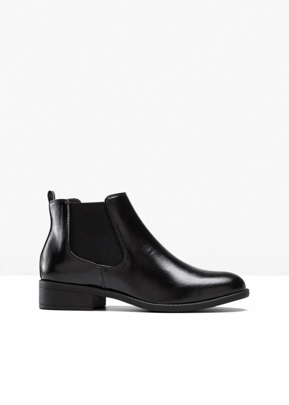 bonprix Stiefeletten|Boots^Chelsea-Boots schwarz