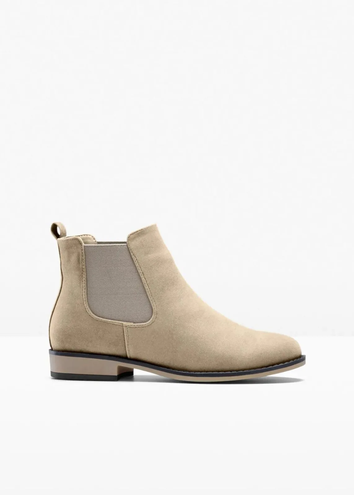 bonprix Stiefeletten|Boots^Chelsea-Boots beige