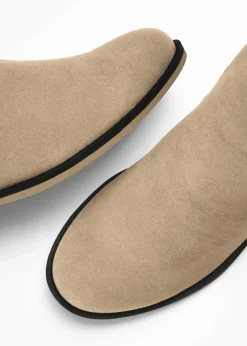 bonprix Stiefeletten|Boots^Chelsea-Boots beige