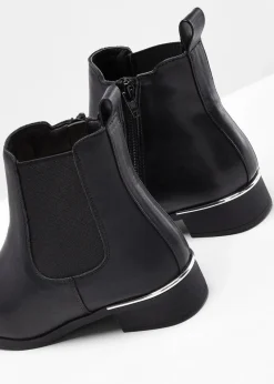 bonprix Stiefeletten|Boots^Chelsea-Boots schwarz