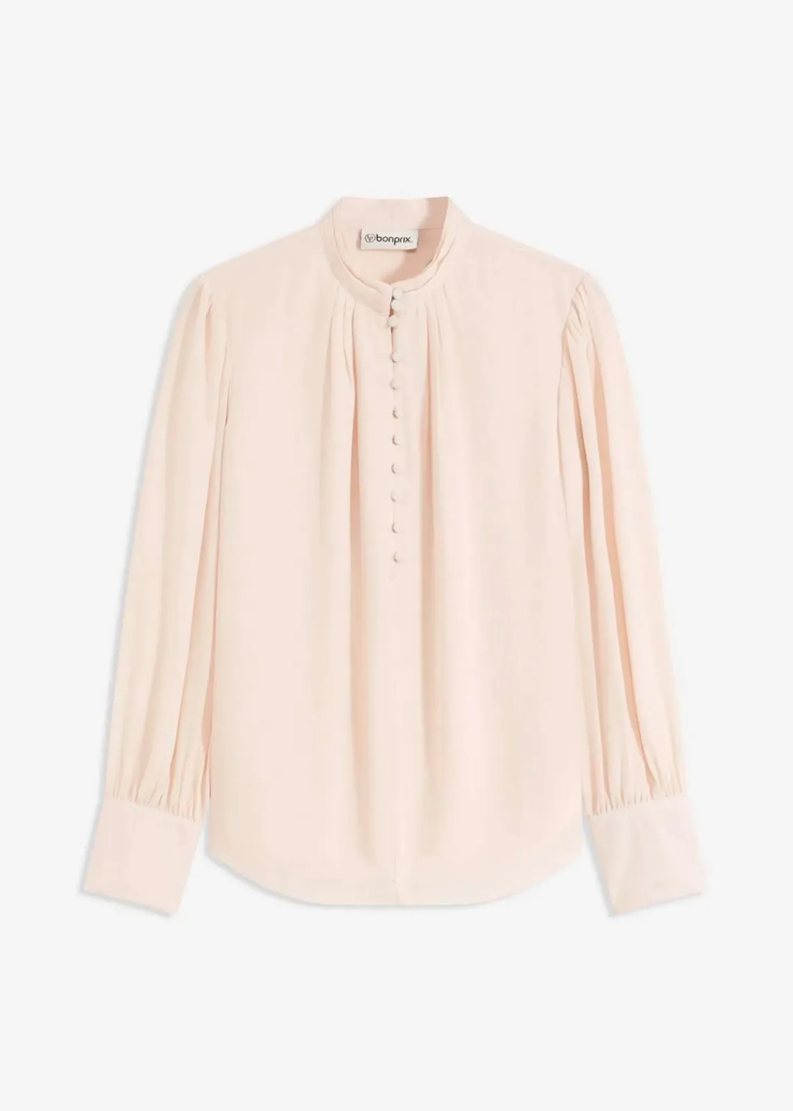 bonprix Bekleidung·Jacken & Mäntel|Blusen & Tuniken^Chiffon Tunikabluse beige