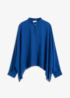 bonprix Blusen & Tuniken|Bekleidung·Jacken & Mäntel^Chiffontunika enzianblau