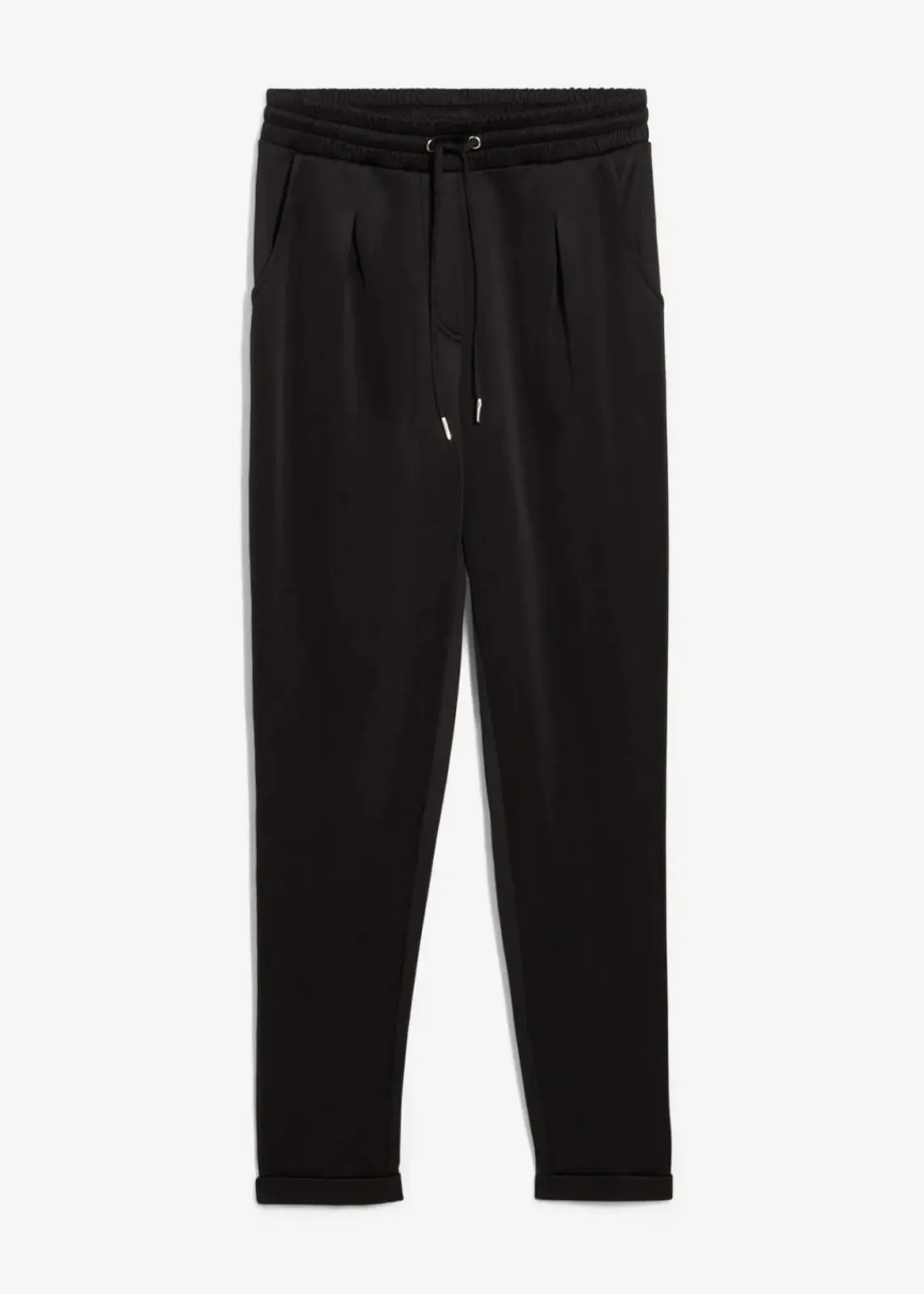 bonprix Nachhaltigere Materialien|Hosen^Chinohose aus Scuba schwarz