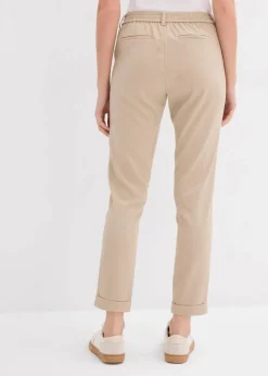 bonprix Bekleidung·Kleider|Hosen^Chinohose aus Viskose-Mix sand