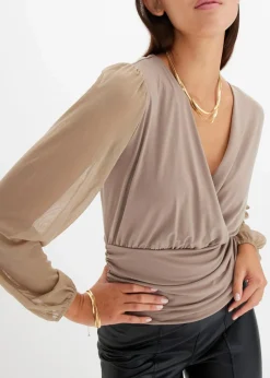 bonprix Schmuck|Schuhe & Accessoires In Spezialgrößen·Schmuck^Choker und Armband (2-tlg. Schmuckset) aus Messing goldfarben