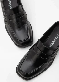 bonprix Slipper & Halbschuhe|Sommerschuhe^Chunky Loafer schwarz