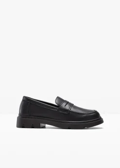 bonprix Slipper & Halbschuhe|Loafer^Chunky Loafer mit leichter Sohle schwarz
