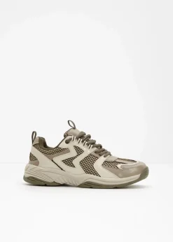 bonprix Sneaker^Chunky Sneaker kieselbeige/erdoliv/mattschilf
