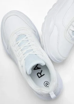 bonprix Sport- & Trekkingschuhe|Sneaker^Chunky Sneaker mit leichter Sohle weiß