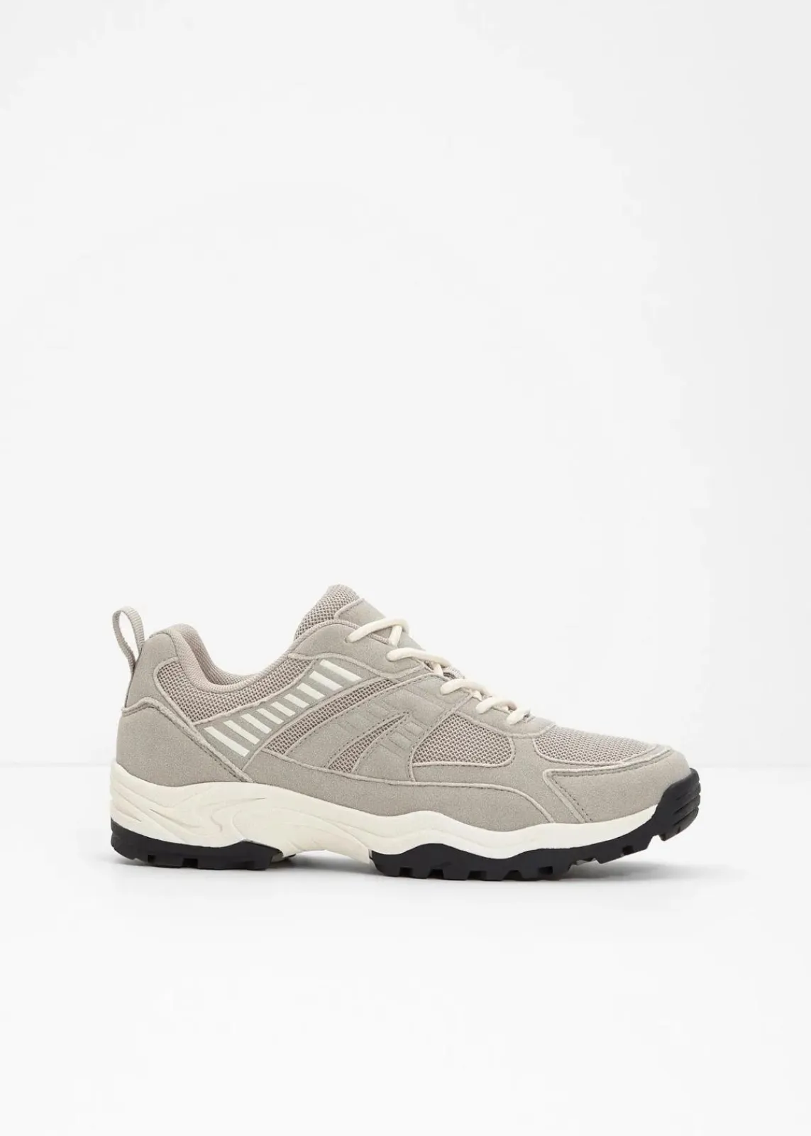 bonprix Sport- & Trekkingschuhe|Sneaker^Chunky Sneaker mit Mesh-Einsatz grau